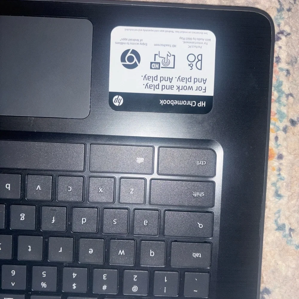 HP TouchScreen Laptop fully functional basically brand new Open to any offers